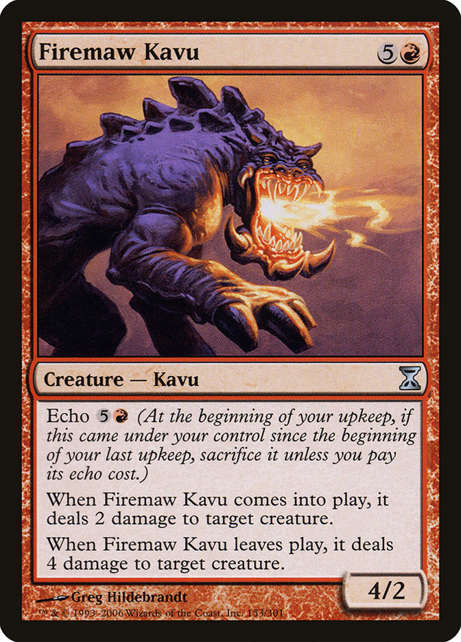 Firemaw Kavu [Time Spiral] | Rock City Comics