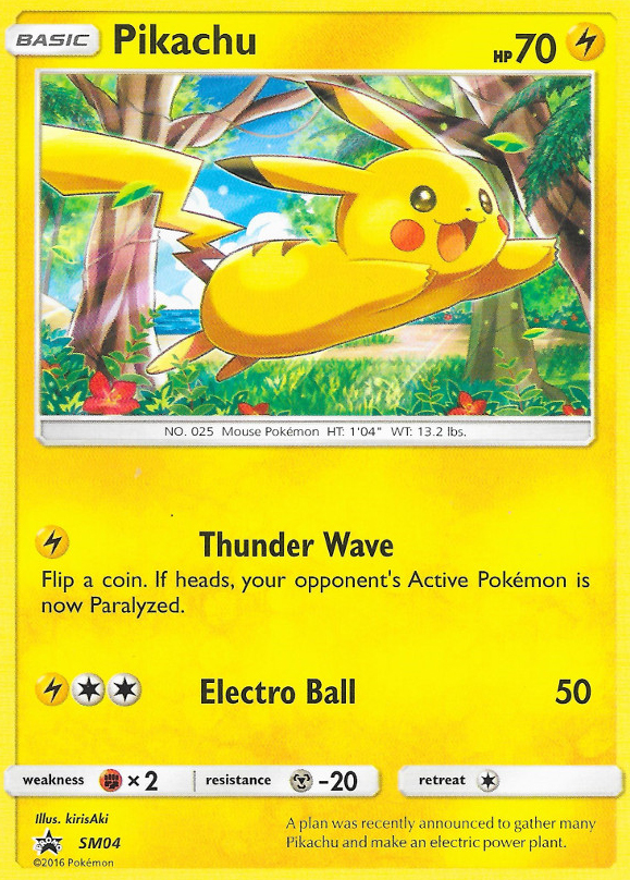 Pikachu (SM04) [Sun & Moon: Black Star Promos] | Rock City Comics