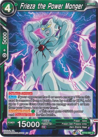 Frieza the Power Monger (BT10-087) [Rise of the Unison Warrior 2nd Edition] | Rock City Comics