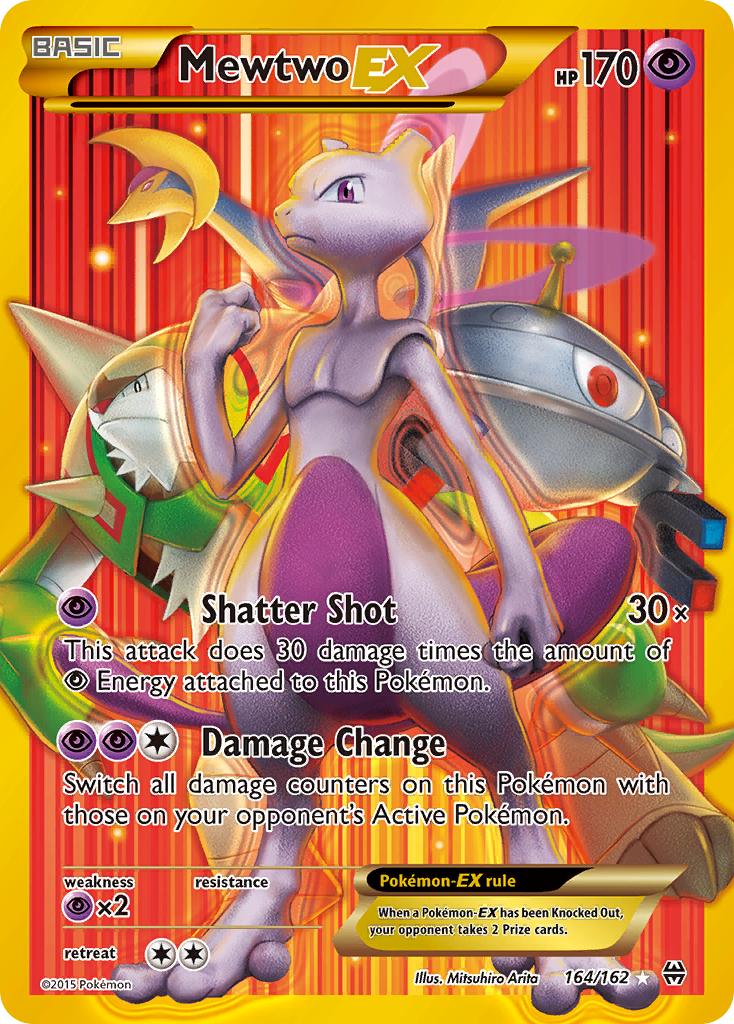 Mewtwo EX (164/162) [XY: BREAKthrough] | Rock City Comics