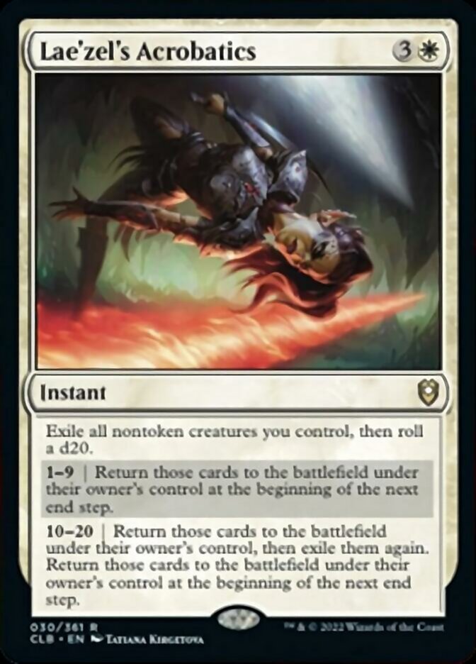 Lae'zel's Acrobatics [Commander Legends: Battle for Baldur's Gate] | Rock City Comics