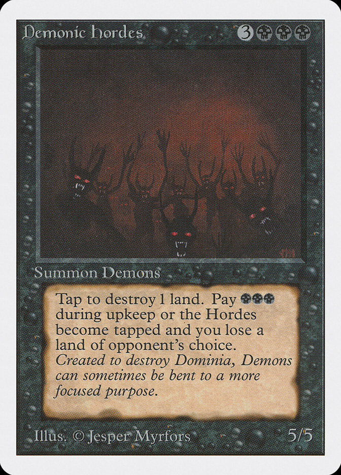 Demonic Hordes [Unlimited Edition] | Rock City Comics