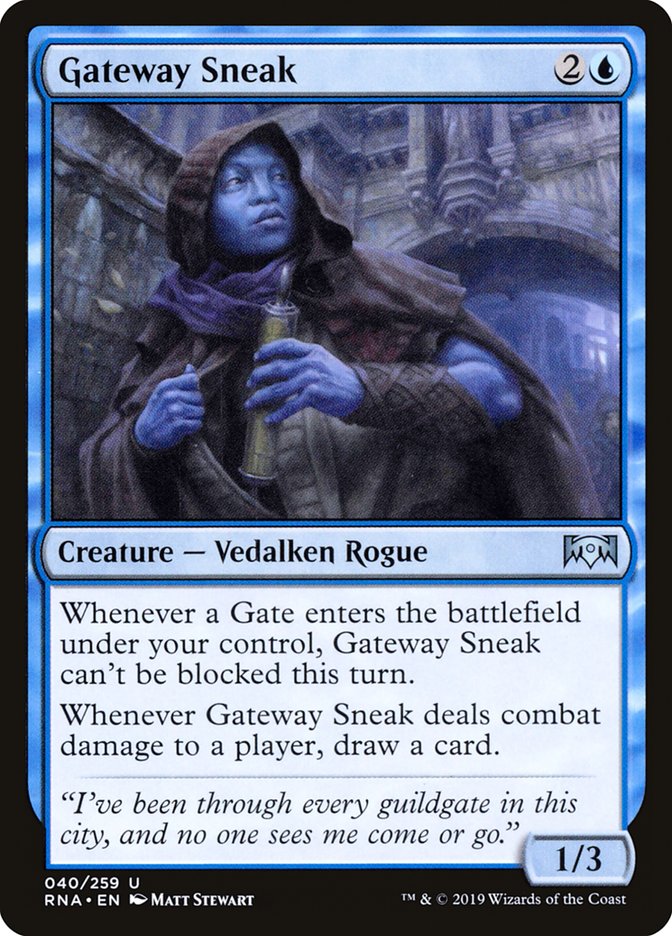 Gateway Sneak [Ravnica Allegiance] | Rock City Comics