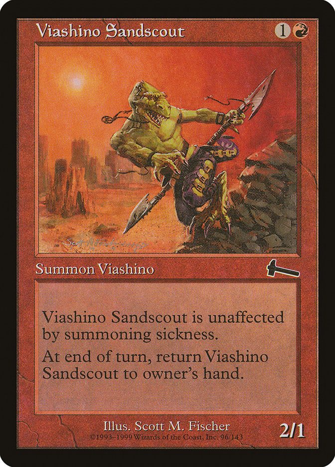 Viashino Sandscout [Urza's Legacy] | Rock City Comics