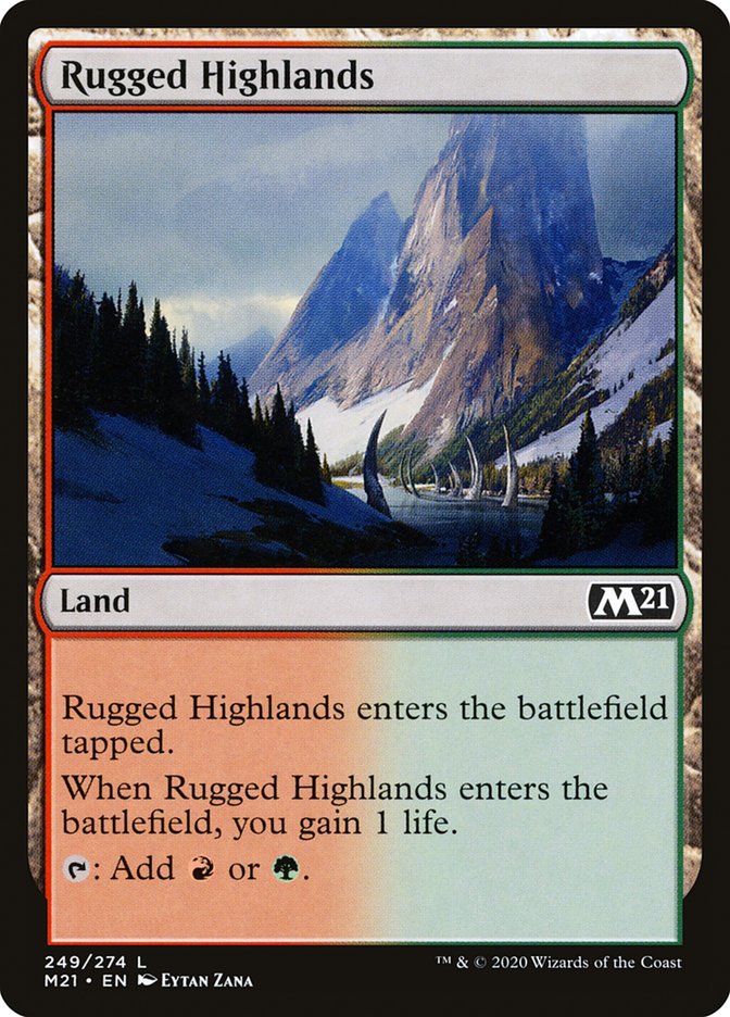 Rugged Highlands [Core Set 2021] | Rock City Comics