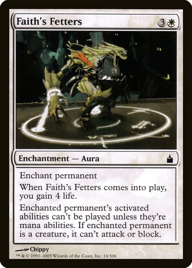 Faith's Fetters [Ravnica: City of Guilds] | Rock City Comics