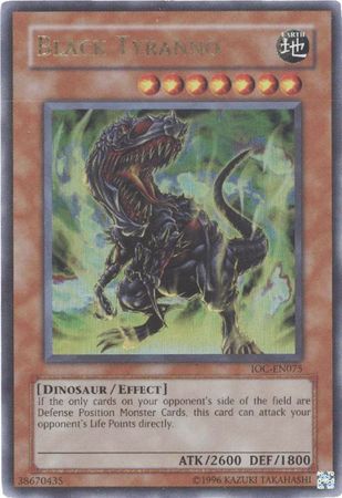 Black Tyranno [IOC-EN075] Ultra Rare | Rock City Comics