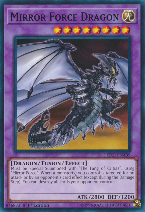 Mirror Force Dragon [LEDD-ENA39] Common | Rock City Comics