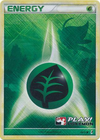 Grass Energy (88/95) (Play Pokemon Promo) [HeartGold & SoulSilver: Call of Legends] | Rock City Comics