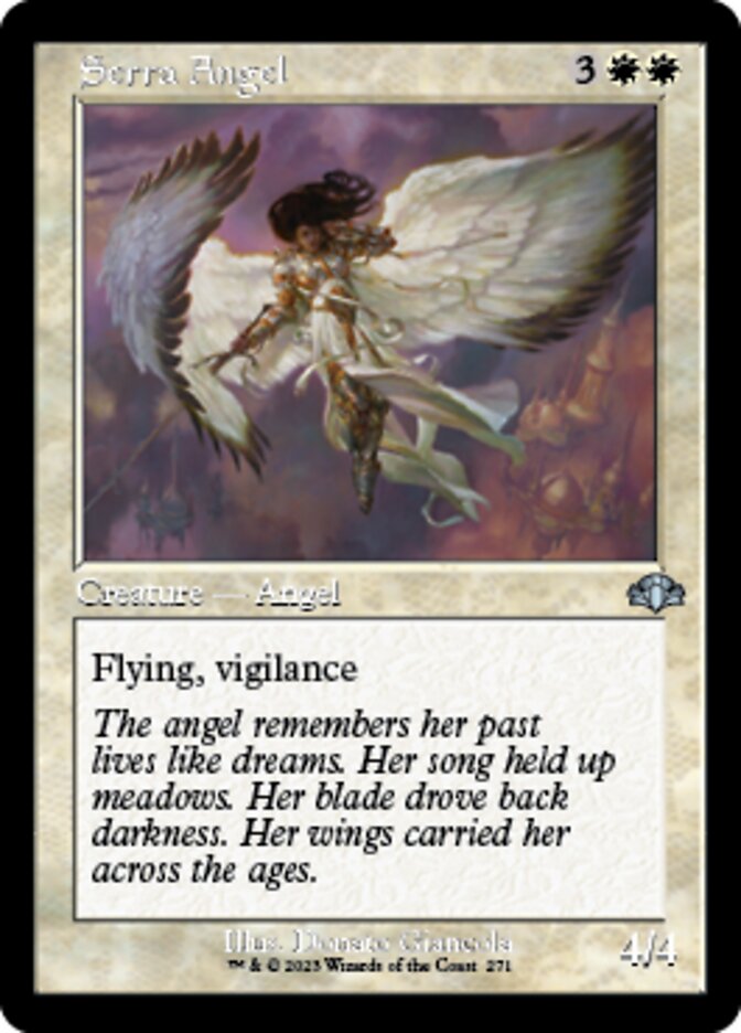 Serra Angel (Retro) [Dominaria Remastered] | Rock City Comics