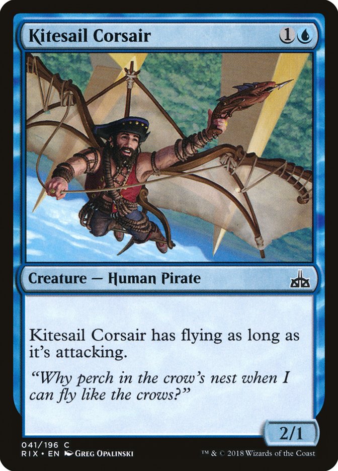 Kitesail Corsair [Rivals of Ixalan] | Rock City Comics