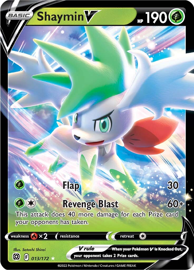 Shaymin V (013/172) [Sword & Shield: Brilliant Stars] | Rock City Comics