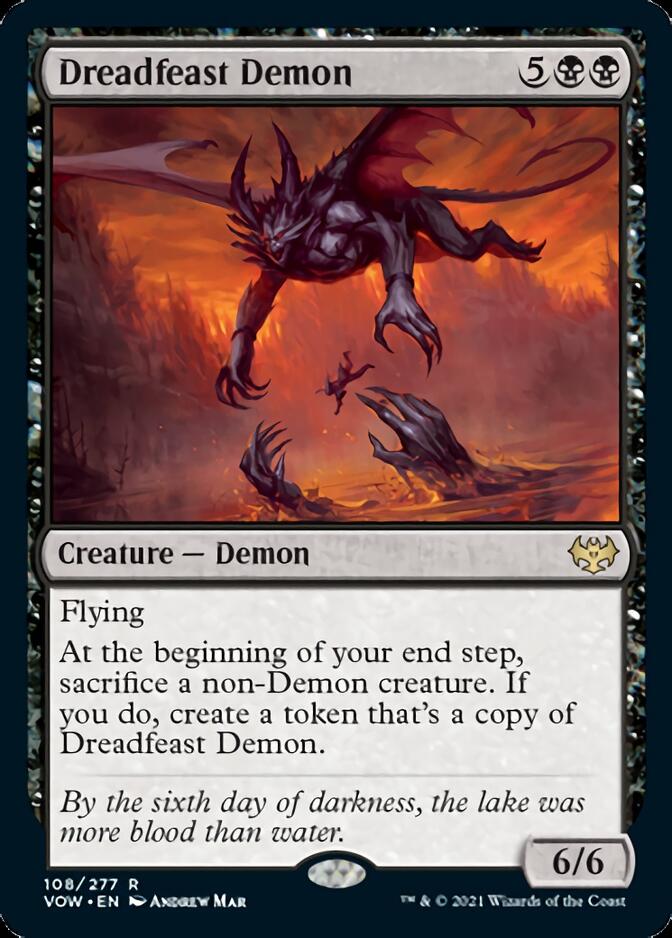 Dreadfeast Demon [Innistrad: Crimson Vow] | Rock City Comics