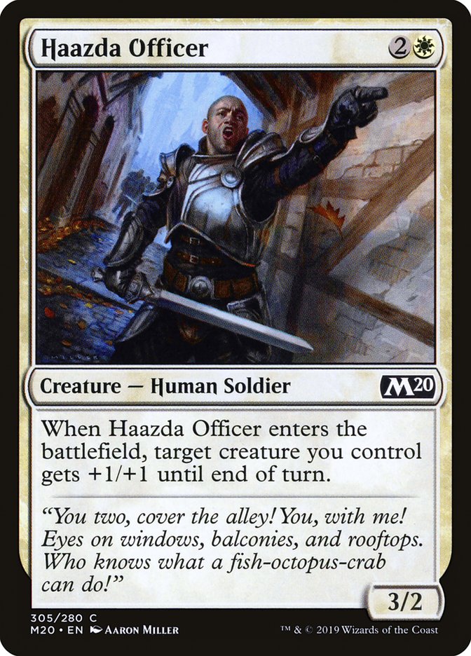 Haazda Officer [Core Set 2020] | Rock City Comics