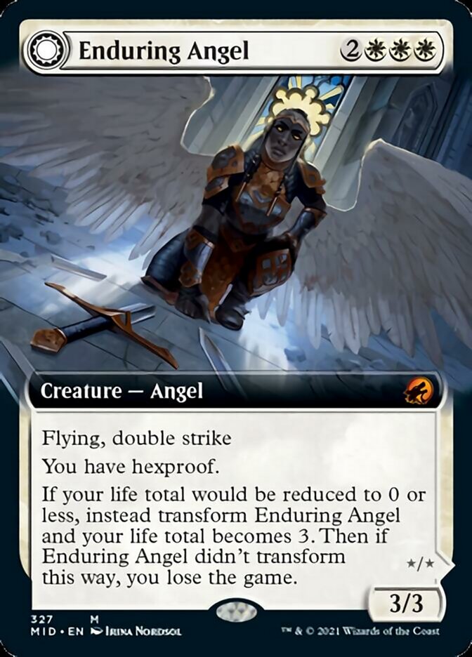 Enduring Angel // Angelic Enforcer (Extended) [Innistrad: Midnight Hunt] | Rock City Comics