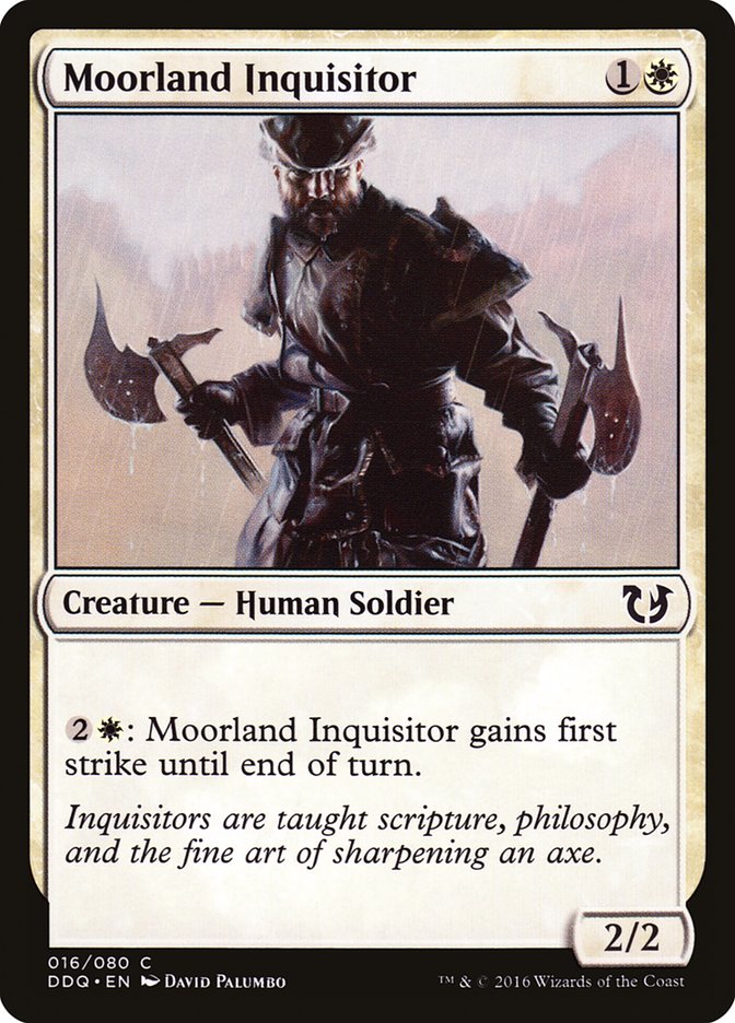 Moorland Inquisitor [Duel Decks: Blessed vs. Cursed] | Rock City Comics