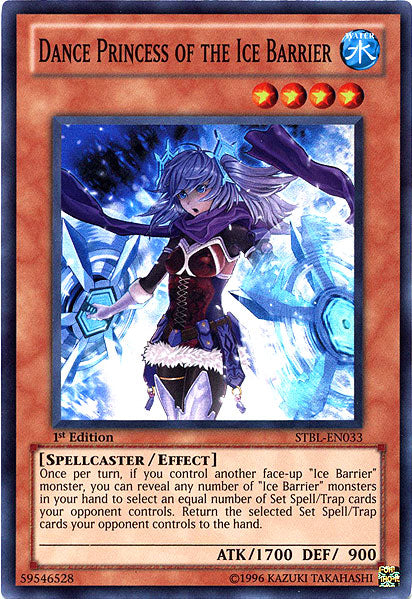 Dance Princess of the Ice Barrier [STBL-EN033] Super Rare | Rock City Comics