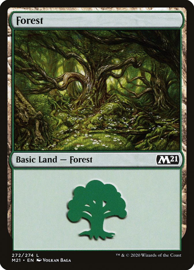 Forest (272) [Core Set 2021] | Rock City Comics