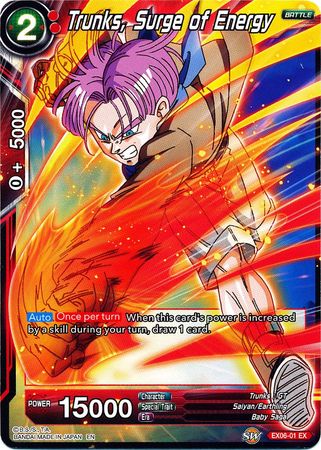 Trunks, Surge of Energy [EX06-01] | Rock City Comics