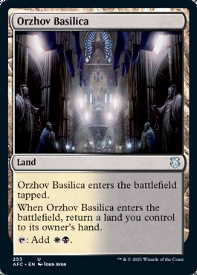 Orzhov Basilica [Dungeons & Dragons: Adventures in the Forgotten Realms Commander] | Rock City Comics