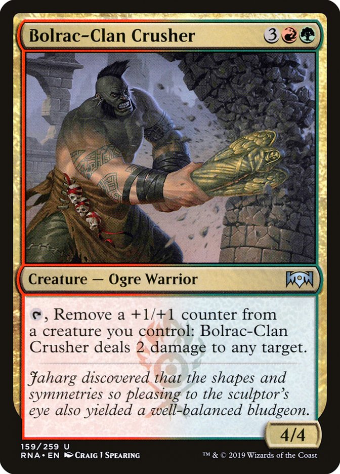 Bolrac-Clan Crusher [Ravnica Allegiance] | Rock City Comics