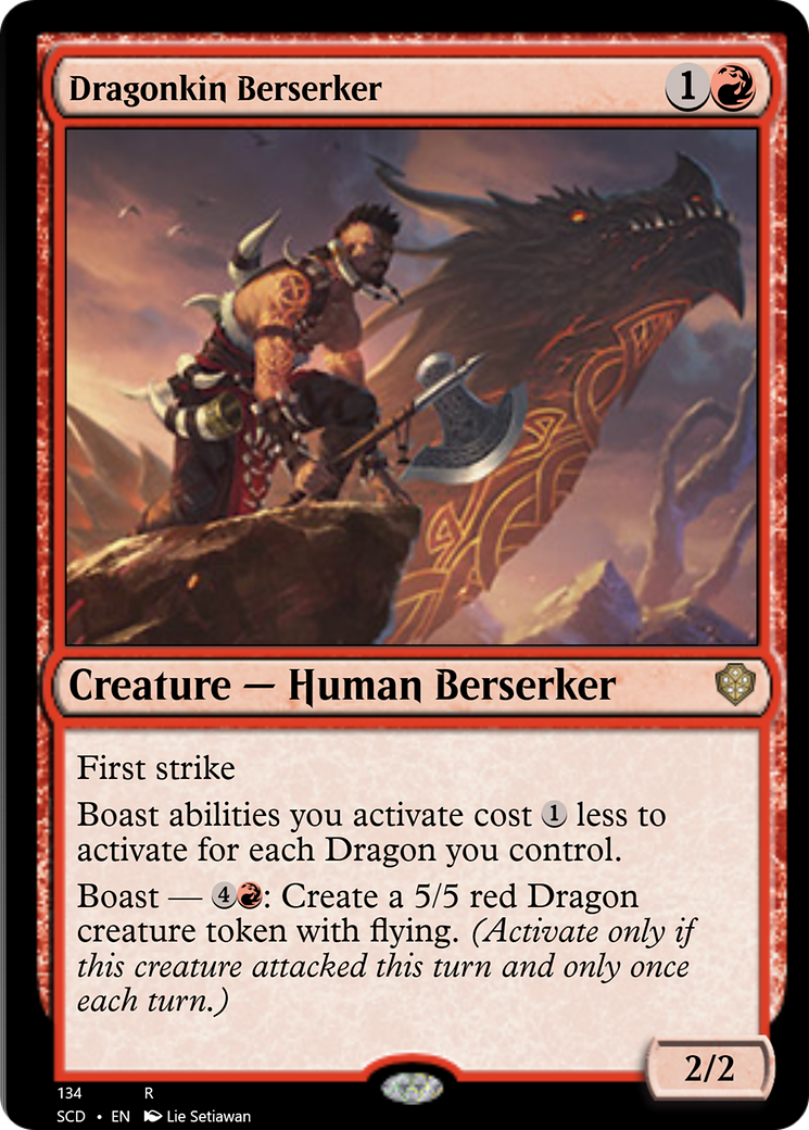 Dragonkin Berserker [Starter Commander Decks] | Rock City Comics