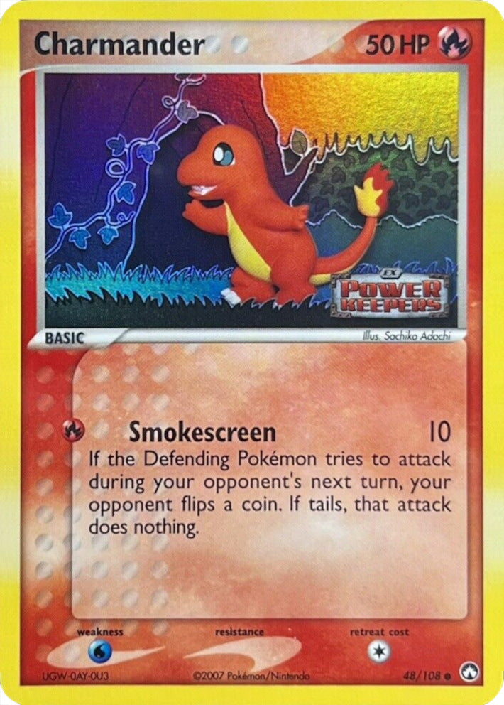 Charmander (48/108) (Stamped) [EX: Power Keepers] | Rock City Comics