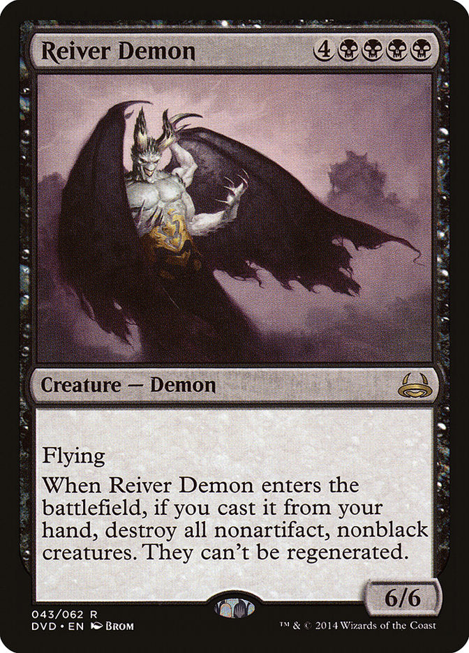 Reiver Demon (Divine vs. Demonic) [Duel Decks Anthology] | Rock City Comics