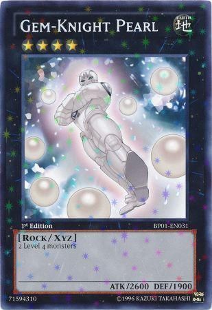 Gem-Knight Pearl [BP01-EN031] Starfoil Rare | Rock City Comics