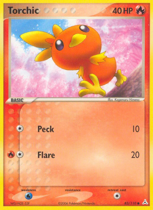 Torchic (83/110) [EX: Holon Phantoms] | Rock City Comics