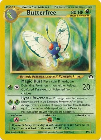 Butterfree (19/75) [Neo Discovery Unlimited] | Rock City Comics