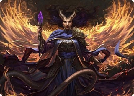 Farideh, Devil's Chosen Art Card [Dungeons & Dragons: Adventures in the Forgotten Realms Art Series] | Rock City Comics