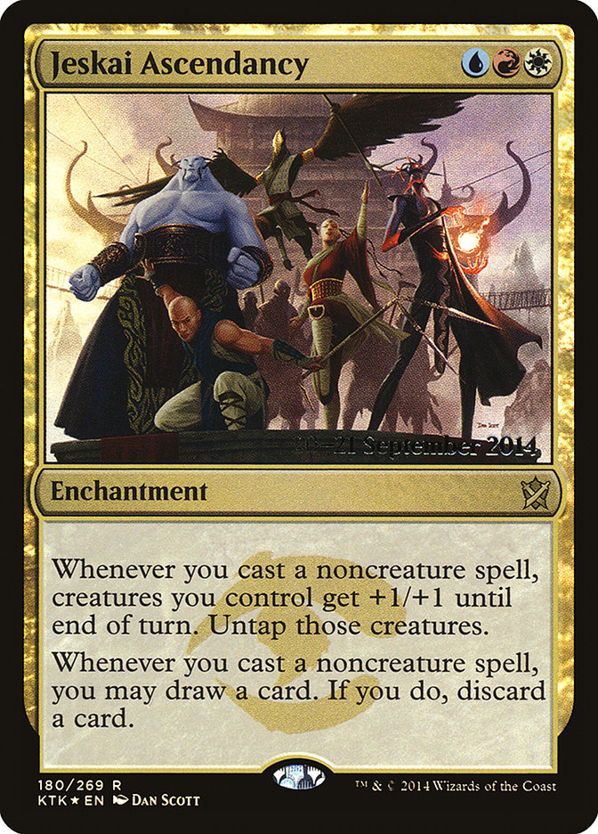 Jeskai Ascendancy  [Khans of Tarkir Prerelease Promos] | Rock City Comics