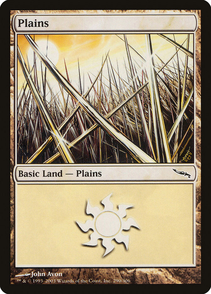 Plains (290) [Mirrodin] | Rock City Comics