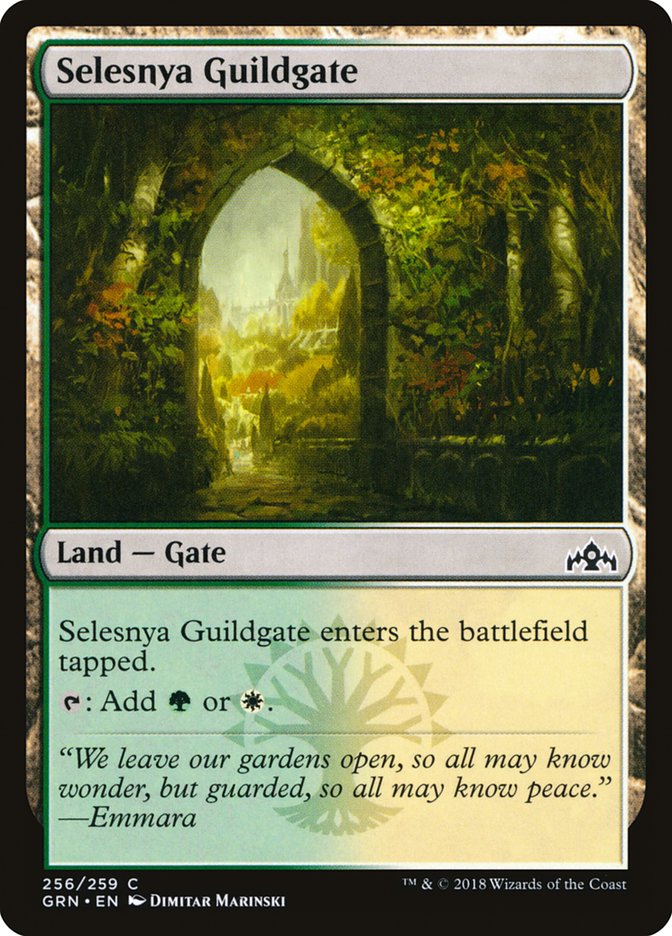 Selesnya Guildgate (256/259) [Guilds of Ravnica] | Rock City Comics