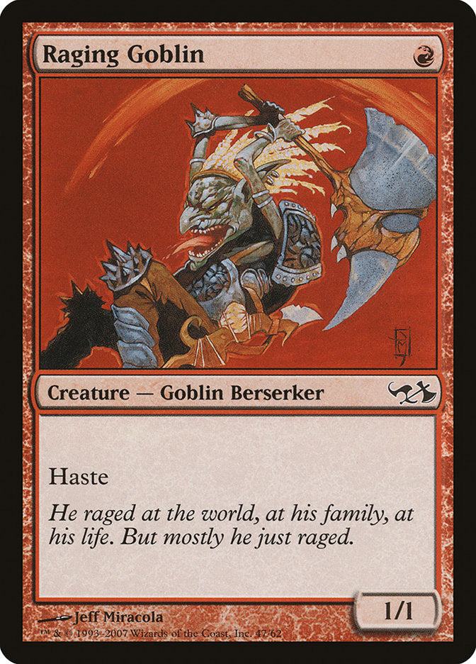 Raging Goblin [Duel Decks: Elves vs. Goblins] | Rock City Comics