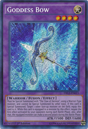 Goddess Bow [DRL2-EN011] Secret Rare | Rock City Comics