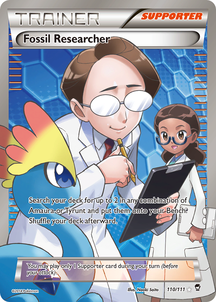 Fossil Researcher (110/111) [XY: Furious Fists] | Rock City Comics