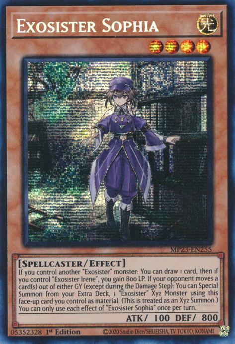 Exosister Sophia [MP23-EN255] Prismatic Secret Rare | Rock City Comics