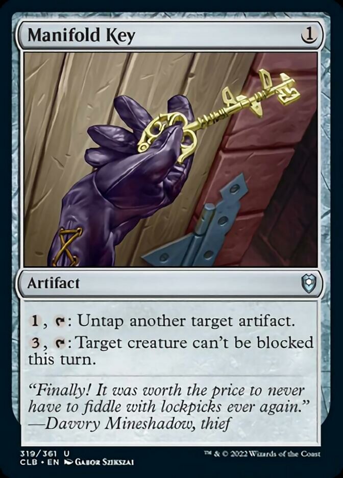 Manifold Key [Commander Legends: Battle for Baldur's Gate] | Rock City Comics