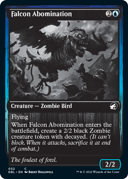 Falcon Abomination [Innistrad: Double Feature] | Rock City Comics