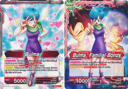 Bulma // Bulma, Familial Bonds [BT8-001] | Rock City Comics