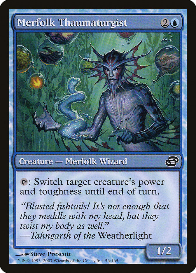 Merfolk Thaumaturgist [Planar Chaos] | Rock City Comics