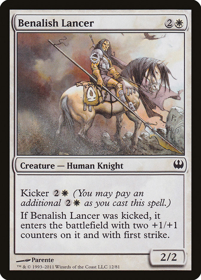 Benalish Lancer [Duel Decks: Knights vs. Dragons] | Rock City Comics