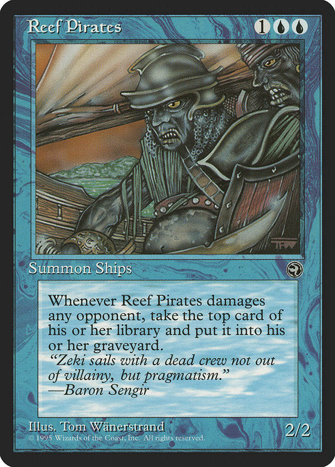 Reef Pirates (Baron Sengir Flavor Text) [Homelands] | Rock City Comics