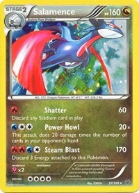 Salamence (57/108) (Cosmos Holo) (Blister Exclusive) [XY: Roaring Skies] | Rock City Comics