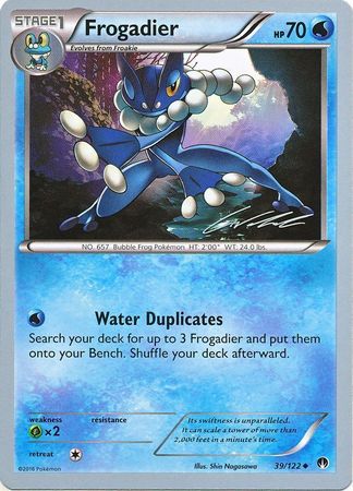 Frogadier (39/122) (Ninja Blitz - Cody Walinski) [World Championships 2016] | Rock City Comics