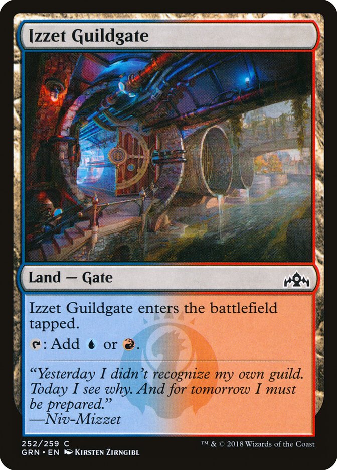 Izzet Guildgate (252/259) [Guilds of Ravnica] | Rock City Comics