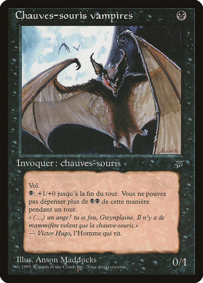 Vampire Bats (French) - "Chauves-souris vampires" [Renaissance] | Rock City Comics