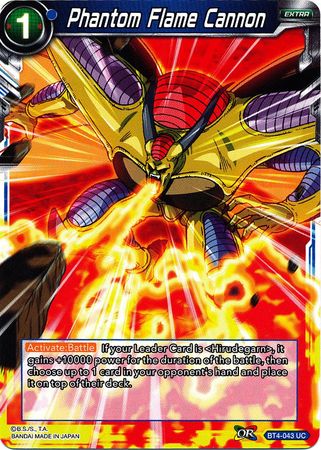 Phantom Flame Cannon [BT4-043] | Rock City Comics